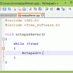 ดาวน์โหลดโปรแกรม Notepad++ ฟรี