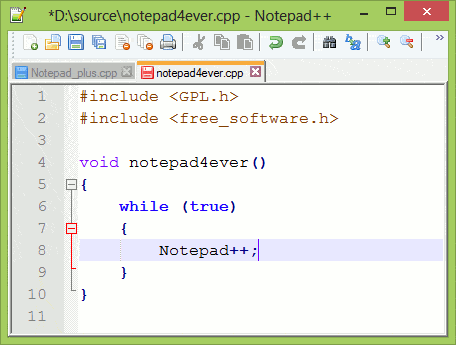 download notepad++