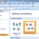 วิธีสร้าง UML sequence diagram ใน Microsoft Office Visio 2007