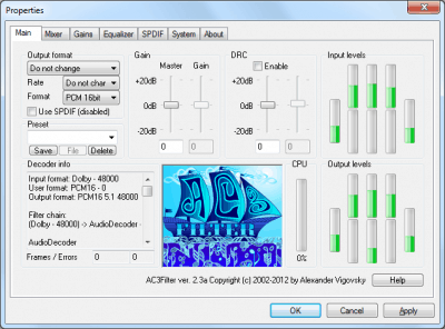 ดาวน์โหลดโปรแกรม Ac3Filter – Cs Developers.