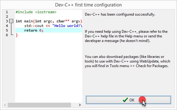 วิธีติดตั้งโปรแกรม Dev-C++