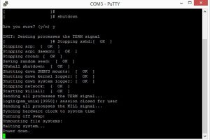 วิธีปิดเครื่อง Check Point UTM-1 570 Firewall