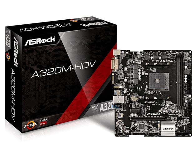 ดาวน์โหลดไดร์เวอร์ ASRock A320M-HDV