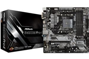 ดาวน์โหลดไดร์เวอร์ ASRock B450M Pro4