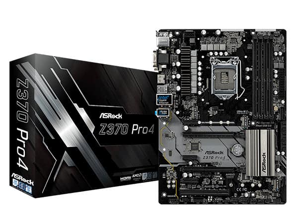 ดาวน์โหลดไดร์เวอร์ ASRock Z370 Pro4