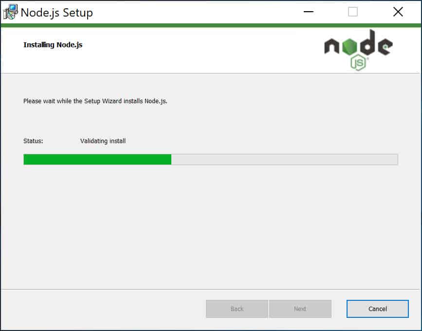 วิธีติดตั้ง Node.js สำหรับ Windows