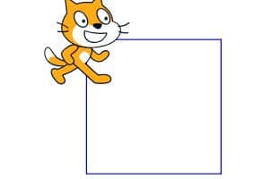 โปรแกรม Scratch วาดรูปสี่เหลี่ยม