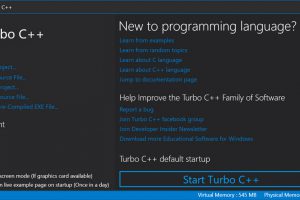 วิธีติดตั้งโปรแกรม Turbo C++
