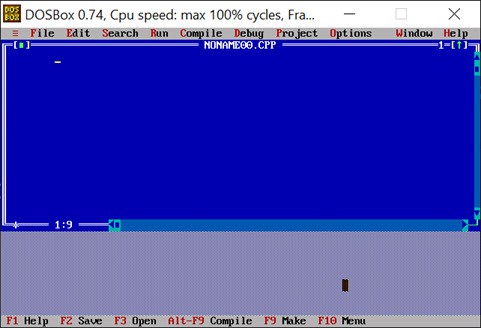 วิธีติดตั้งโปรแกรม Turbo C++