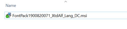 Acrobat Reader DC 19.x A font package is required to take this action on this form. 