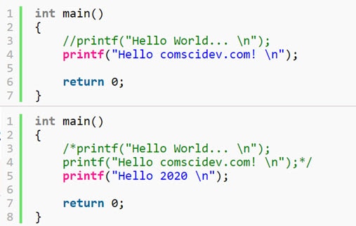 วิธี comment โค้ดในภาษาซี – CS Developers. วิธี Comment โค้ดในภาษาซี – Cs Developers.