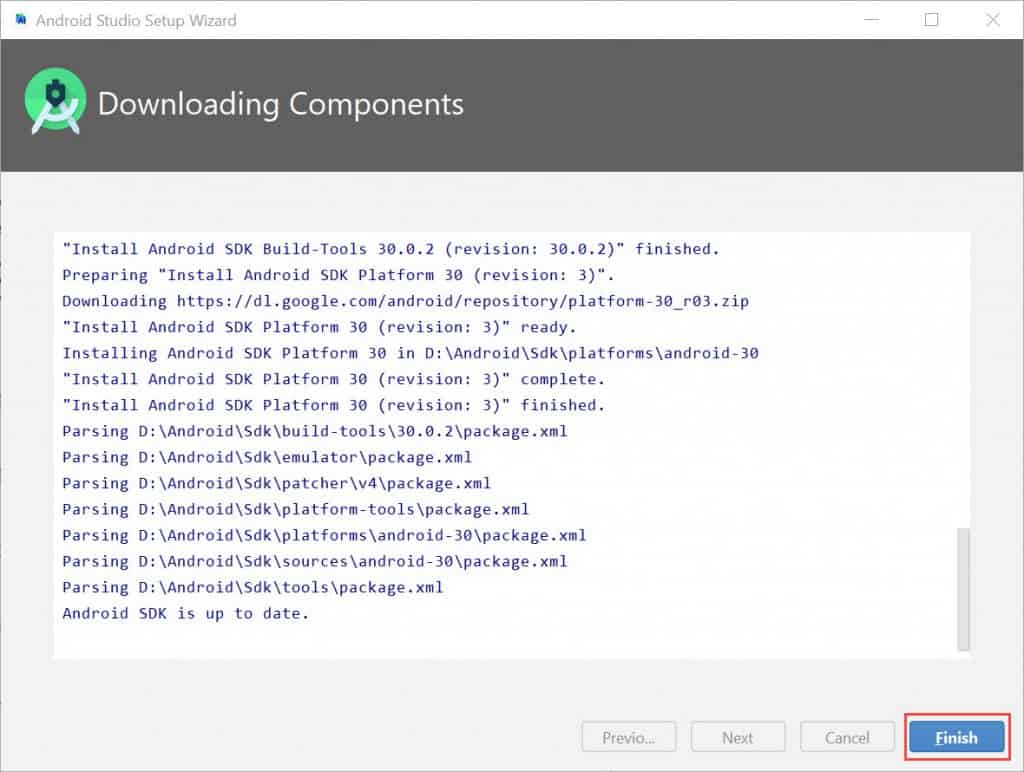 Andoiod Studio No Android SDK found (หา SDK ไม่เจอ)