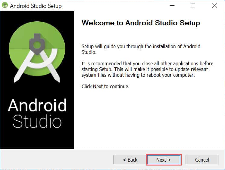 วิธีติดตั้งโปรแกรม Android Studio