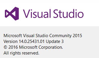 วิธีติดตั้งโปรแกรม Microsoft Visual Studio Community 2015 Update 3