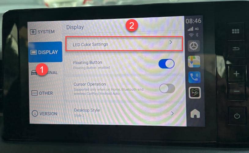 วิธีปิดไฟ Ambient Light ของ Carlinkit TBox Ambient